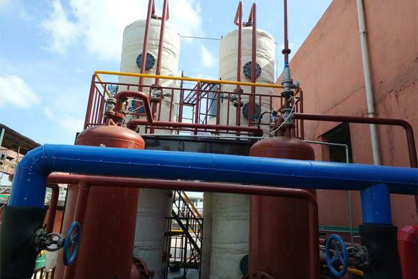 连云港某农化公司-在线检测原料气中 H2O 露点现场